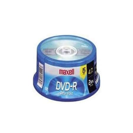 Maxell MAXELL DVD-R 4.7GB 4X 15pc Spindle 638006 638006